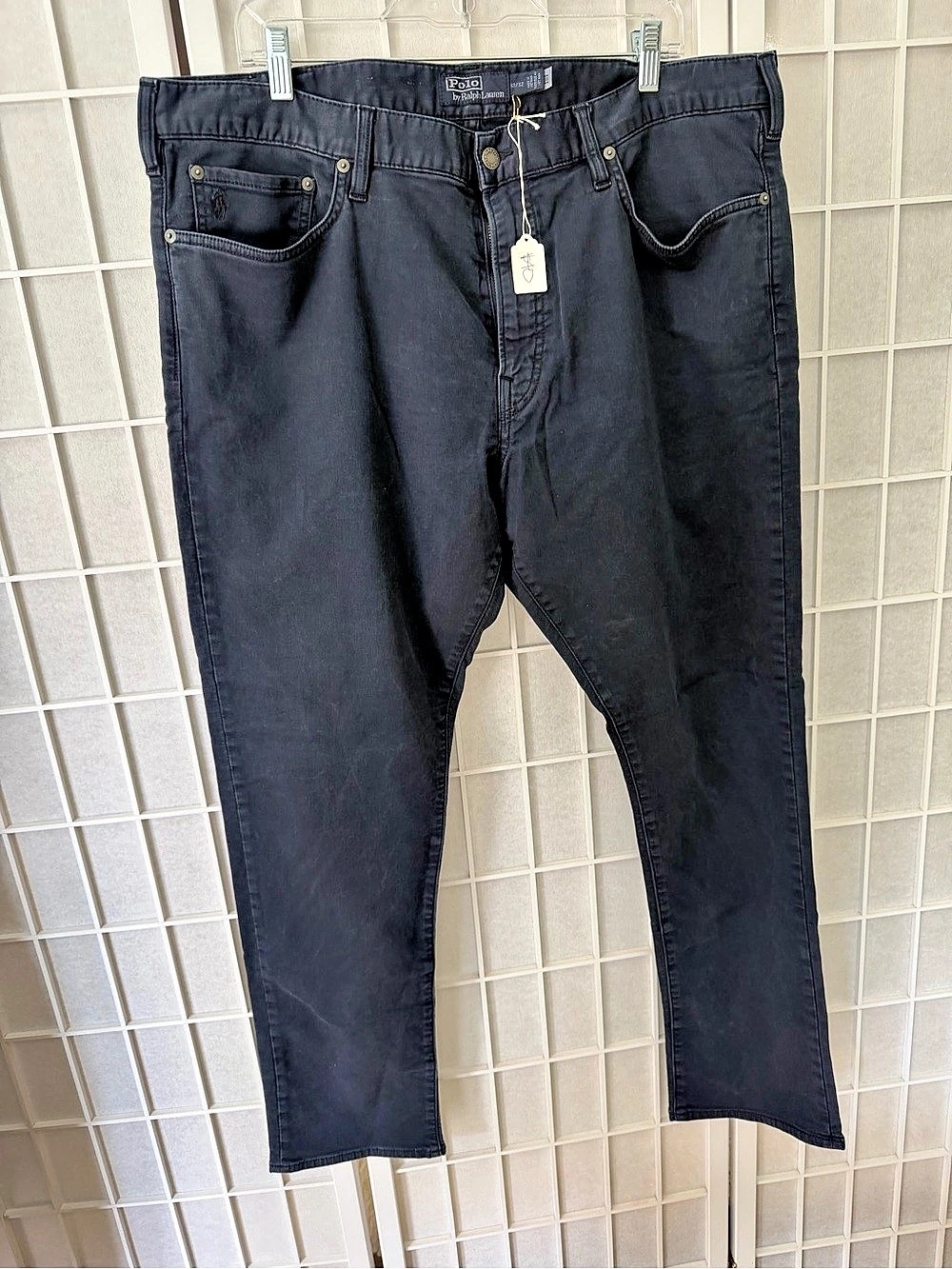 Polo by Ralph Lauren Men's Black Pants Size 38 NWT